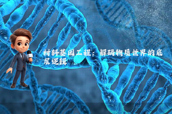 材料基因工程：解码物质世界的底层逻辑